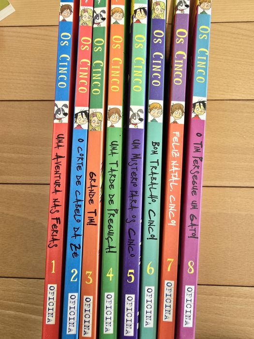 Livros Infantis Os Cinco de Enid Blyton