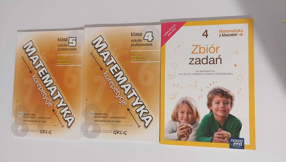 3x Matematyka kl.4-5 zbiór zadań Nowa Era