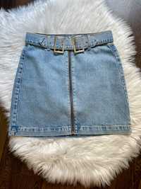 Jeansowa spódniczka mini top shop