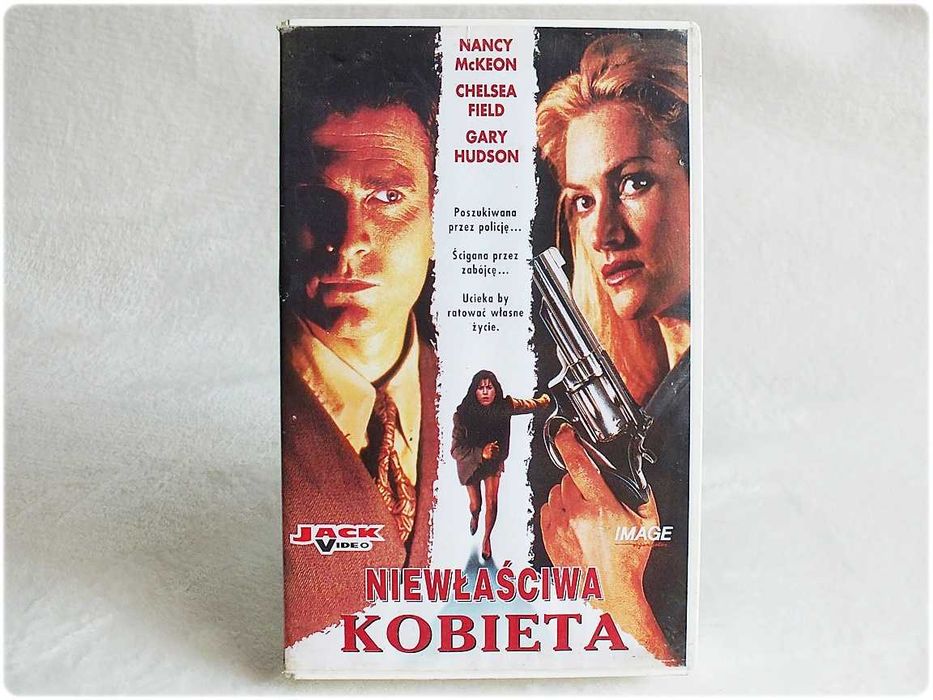Kaseta VHS '' Niewłaściwa Kobieta '' Film na Video ORYGINAŁ