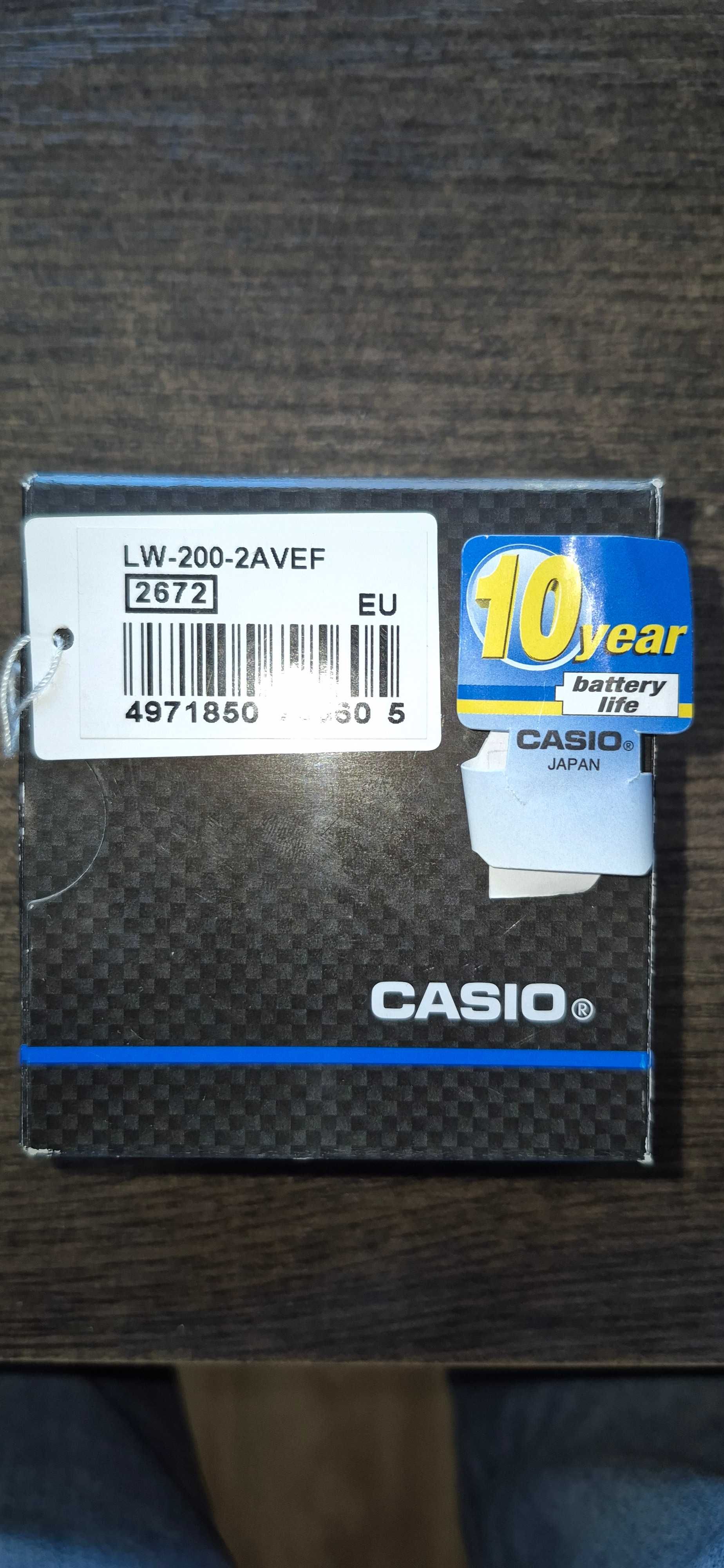 Zegarek dziecięcy CASIO LW 200 niebieski NOWY