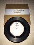 Discos de vinil para decoração e convites de casamento