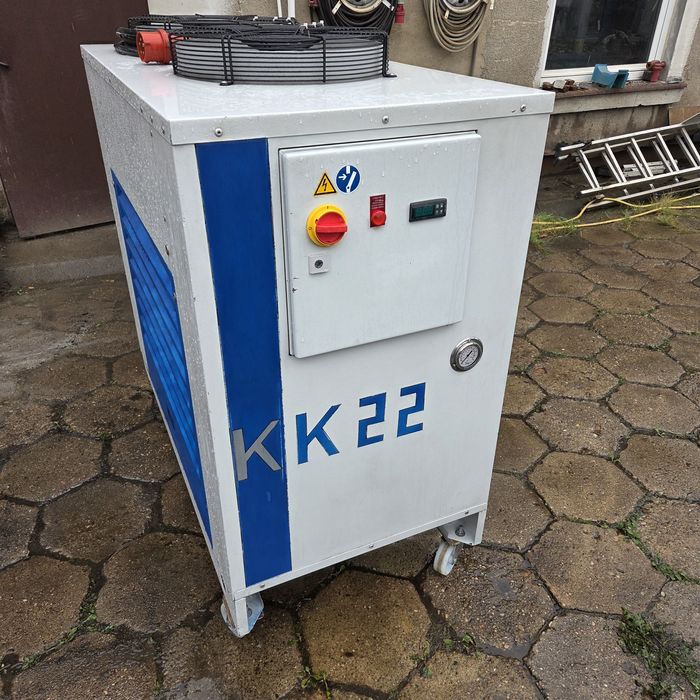 chiller 23kW gotowy do pracy wtryskarka wymiennik agregat wody lodowej