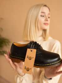 Женские туфли Dr.Martens 1461 черные