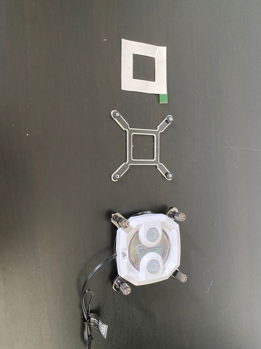 CPU Block Corsair XC7 RGB Pro White