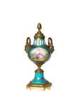 Candelabro porcelana Sèvres bronze | século XVIII