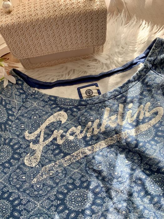 Bawełniana bluza Vintage (M) Franklin Marshall