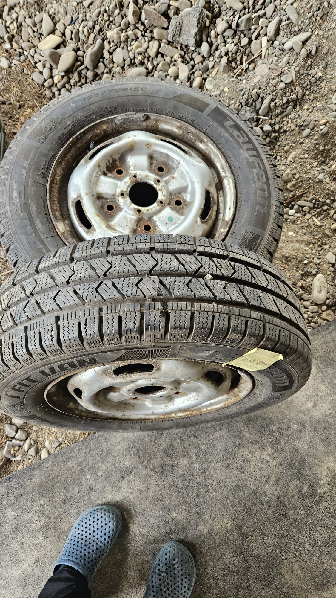 Резина з дисками ford transit 195/70r15c