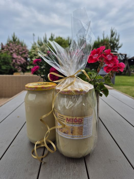 Miód naturalny wielokwiatowy rodzinna Pasieka pod Dębami