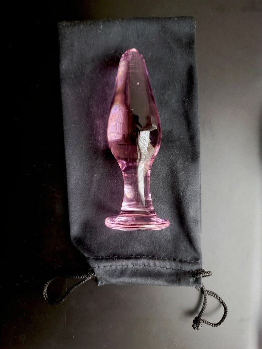 Скляний масажер новий