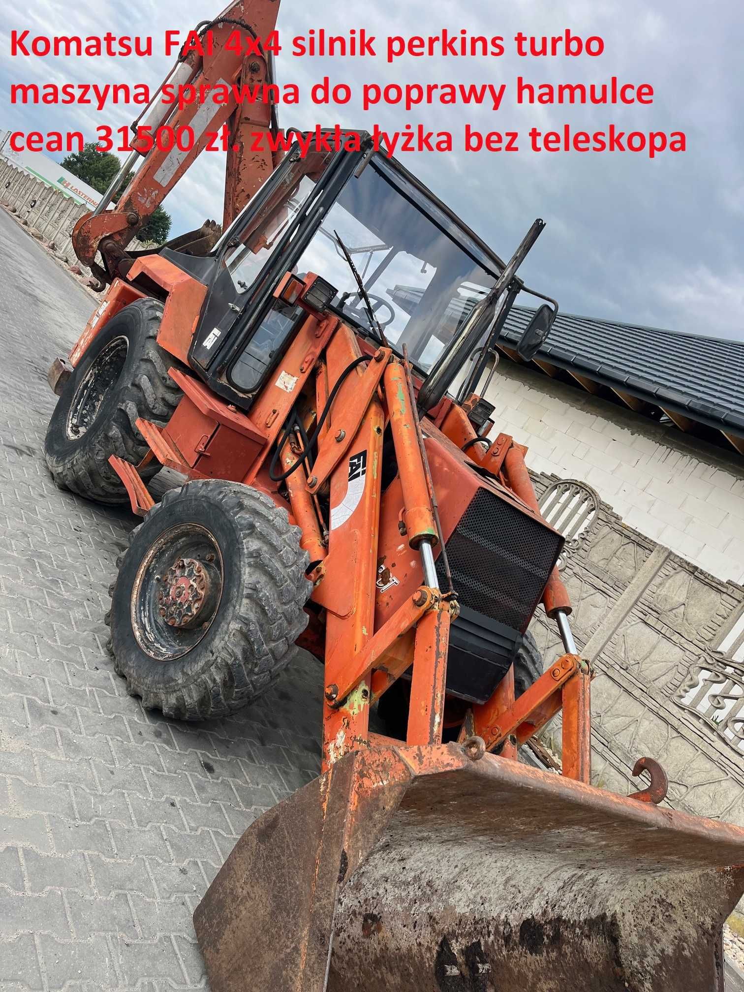 Koparkoładowarka CASE 580 SK TURBO