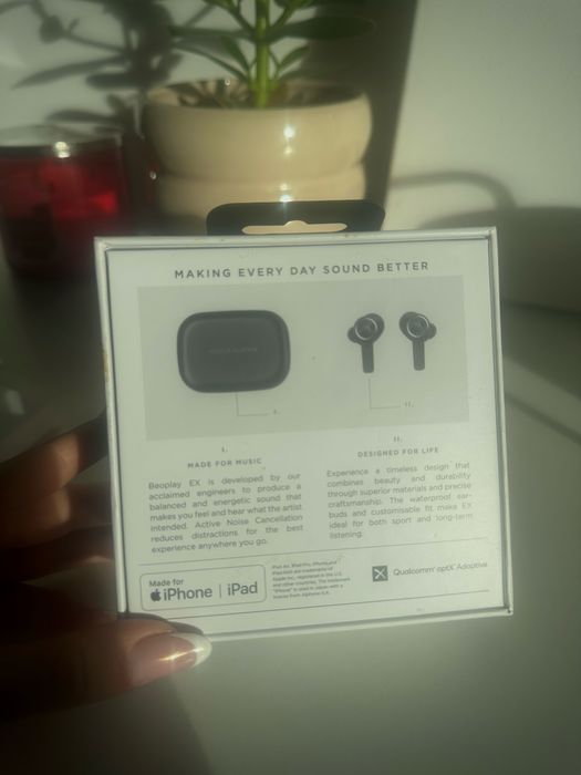 Słuchawki douszne Bang & Olufsen Beoplay EX Bezprzewodowe