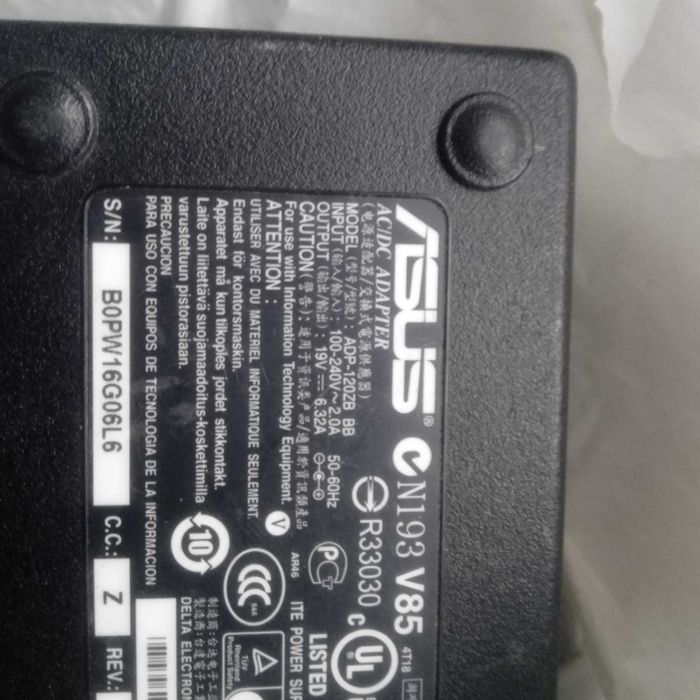 Зарядка Блок питания Asus 19.5V 7.7A 150W 5.5*2.5 Fujitsu Toshiba Acer