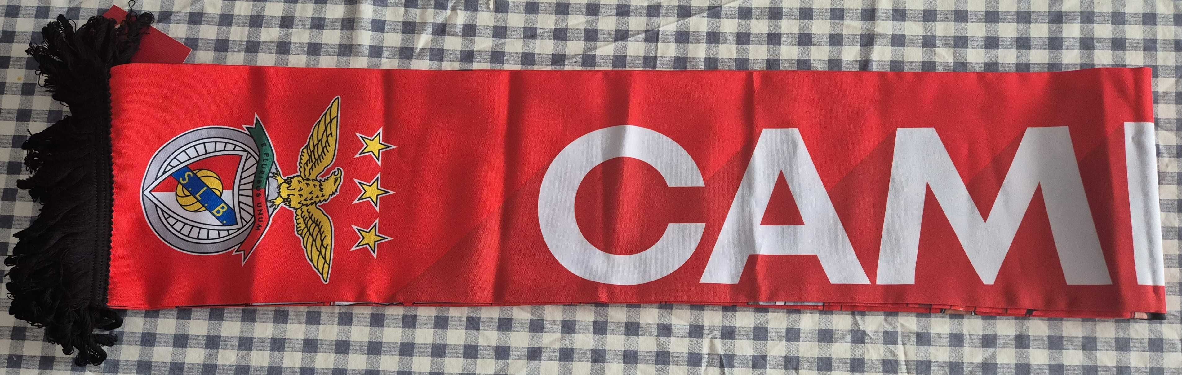 Cachecol sublimado do Benfica Campeões