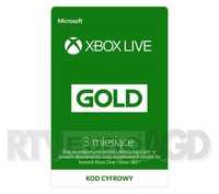 Xbox Live Gold 3 miesiące PROMOCJA