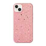 UNIQ etui Coehl Terrazzo iPhone 14 / 15/ 13 6,1" różowy/coral pink