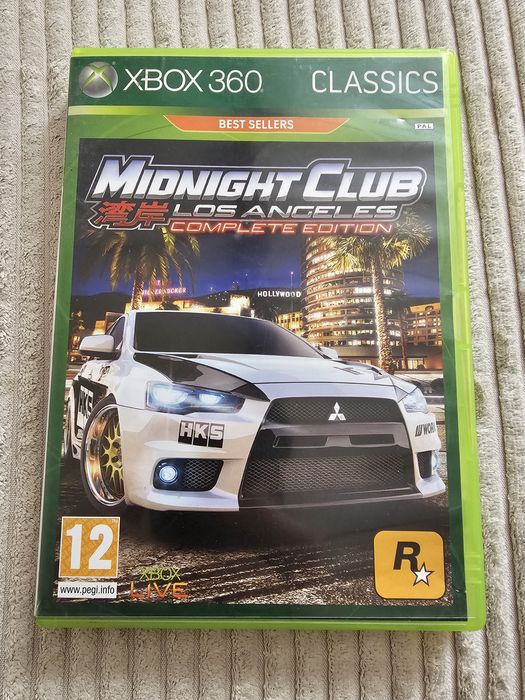 Midnight club los Angeles complete edition Xbox 360