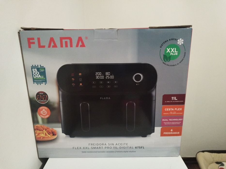 Airfryer Flama Flex XXL 11 Litros como nova