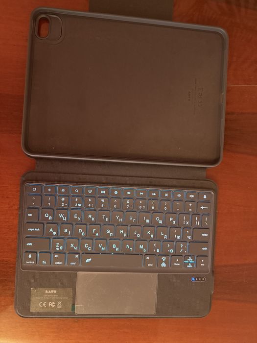 Клавіатура-чохол LAUD Bluetooth з трекпадом для планшета 10–11”+стилус