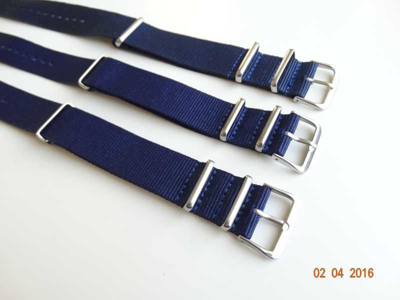 Pasek do zegarka NATO nylonowy zulu 18mm 20mm 22mm
