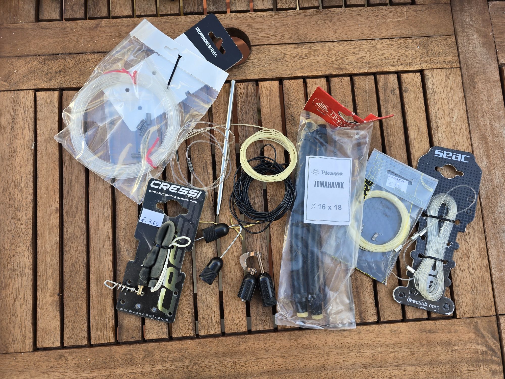 Vendo material de caça submarina