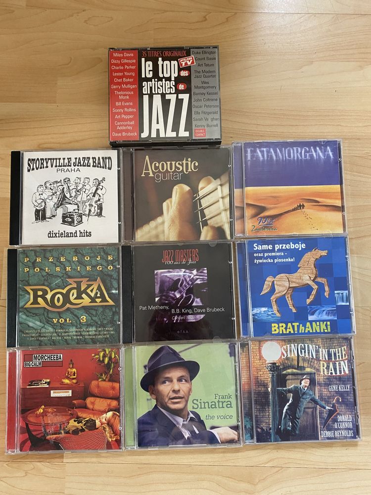 Płyty CD Brathanki, Storyville Jazz Band, polski rock i  inne