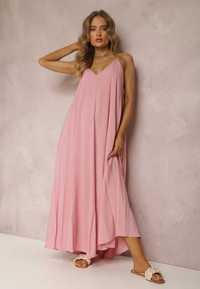 Рожева літня сукня