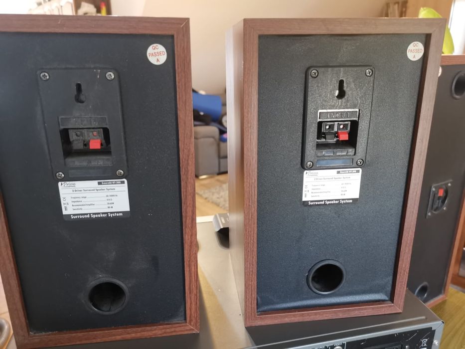 YAMAHA RX-V361 amplituner+dvd+głośniki