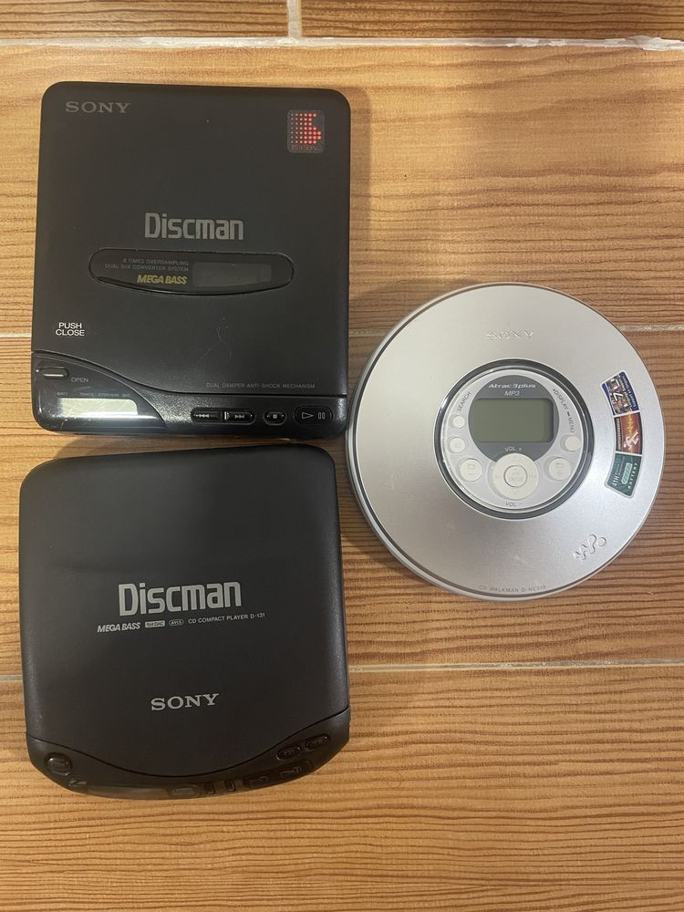 Discmans Sony, Philips, Panasonic