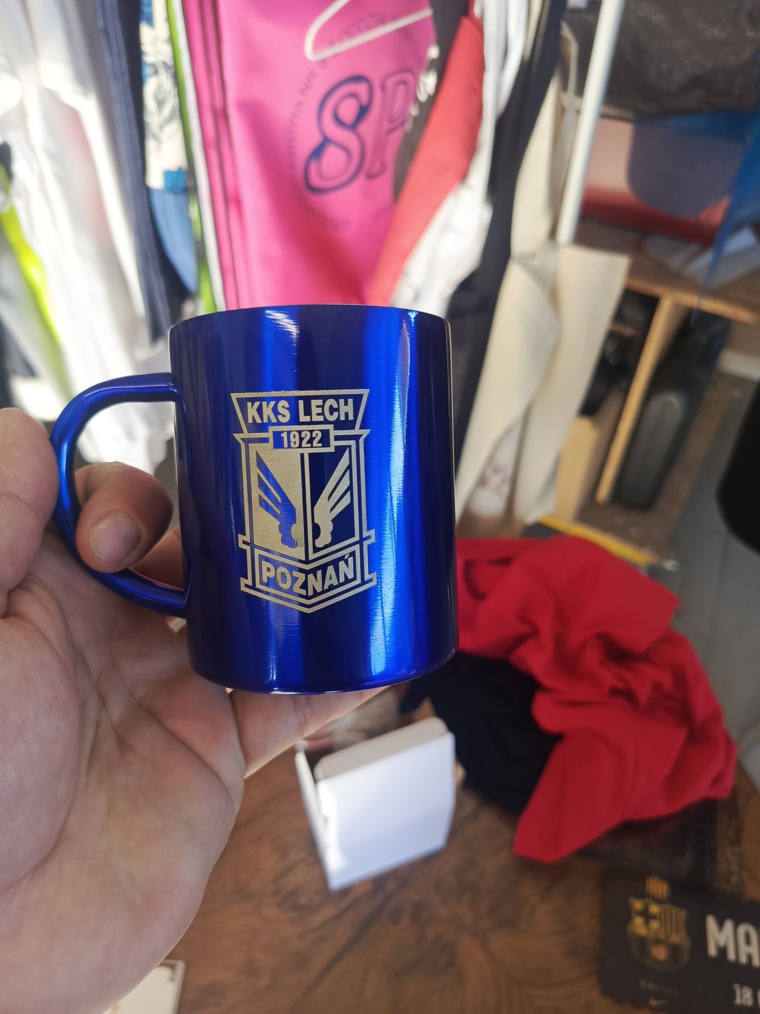 Kubek  z logo grawer znakowanie