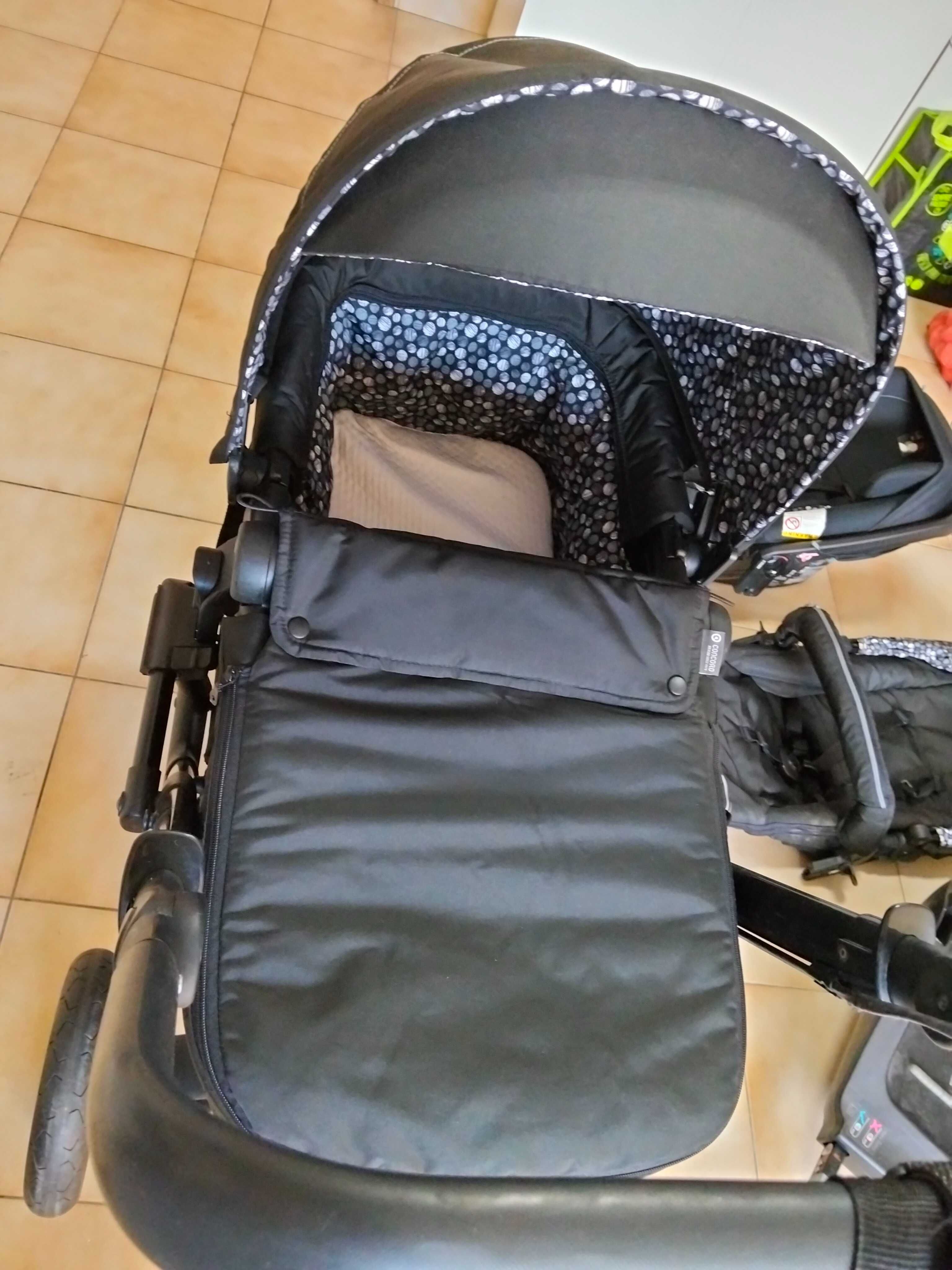 Carrinho bebé, ovo, alcofa, carrinho passeio e isofix