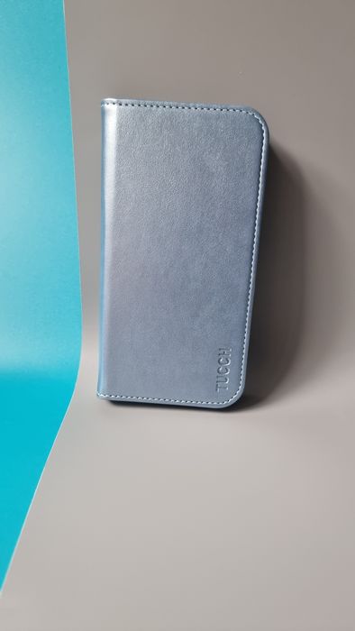 Etui Portfelowe TUCCH do IPhone 14 Pro 6,1 niebieskie, RFID