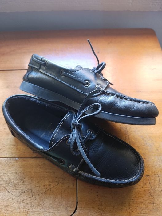 Mocassins NR 33 azul escuro