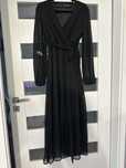 Czarna sukienka maxi S