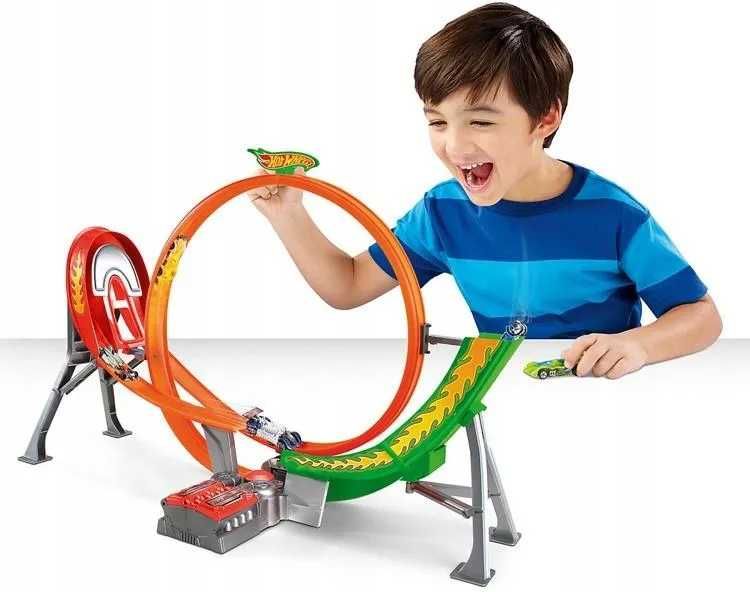 Hot Wheels Power Raceway Pętla akcelerator FCF18