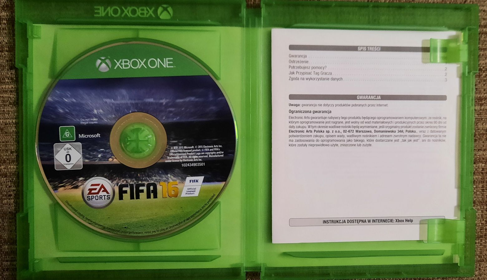 Gra FIFA 16 Xbox One