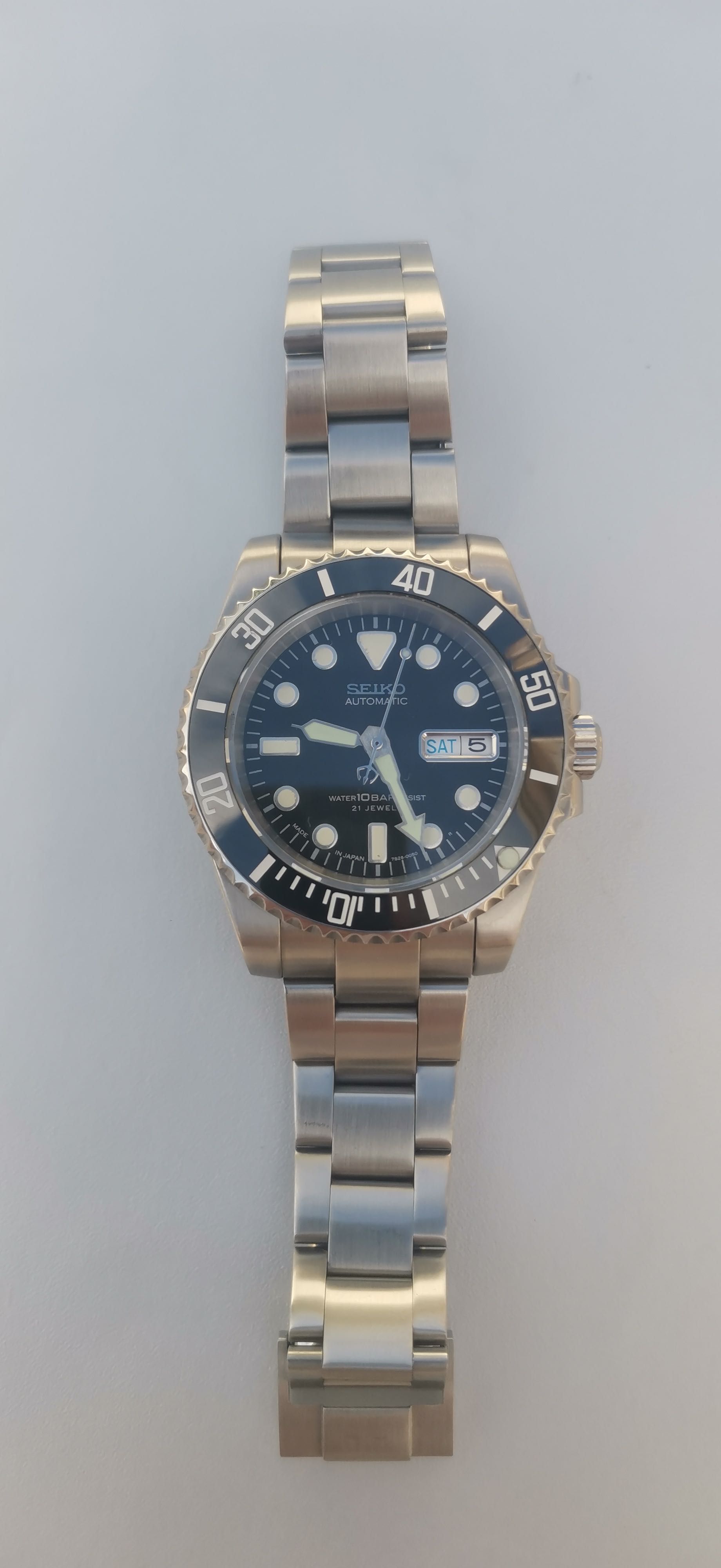 Seiko sub MOD exclusivo com a tecnologia atual do "submariner" SKX 031