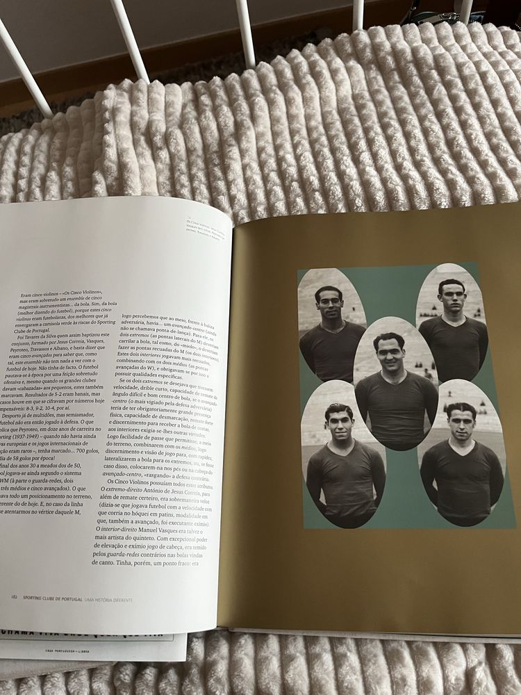 Livro da historia do Sporting Clube de Portugal