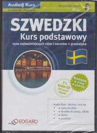 Szwedzki Kurs podstawowy + 2 CD kurs nowy
