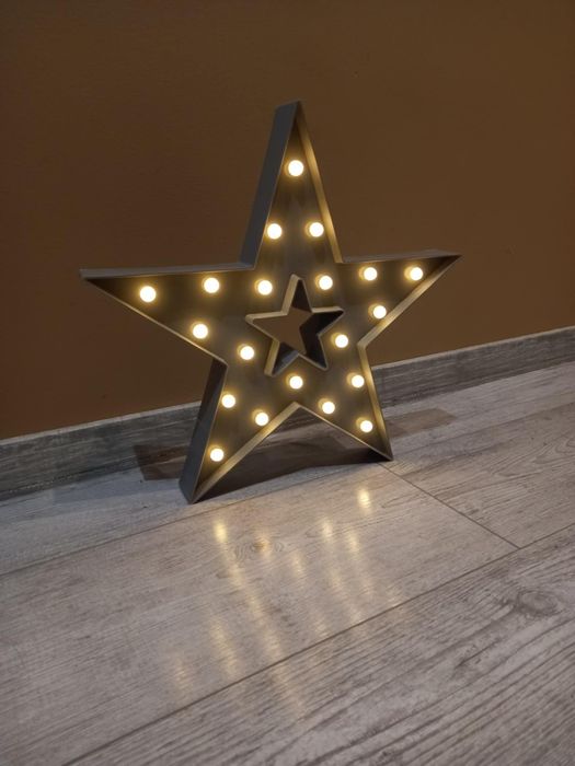 Lampka gwiazda 38,5 cm
