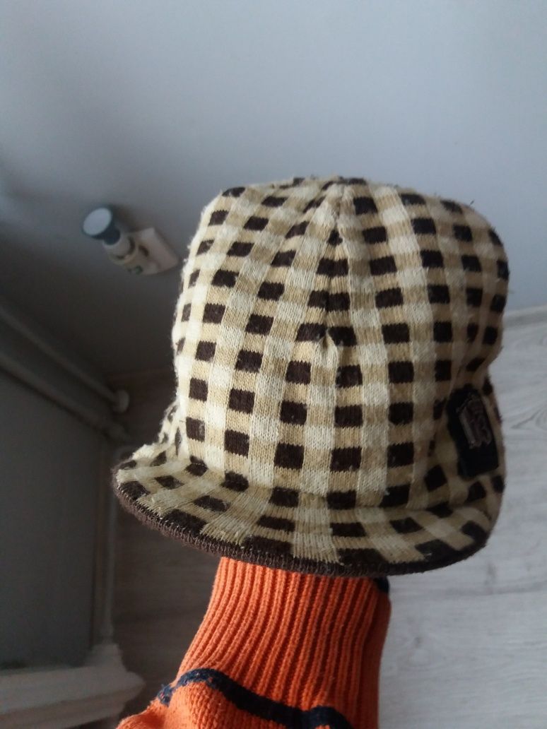 Czapka zimowa B3 z daszkiem oldscholl