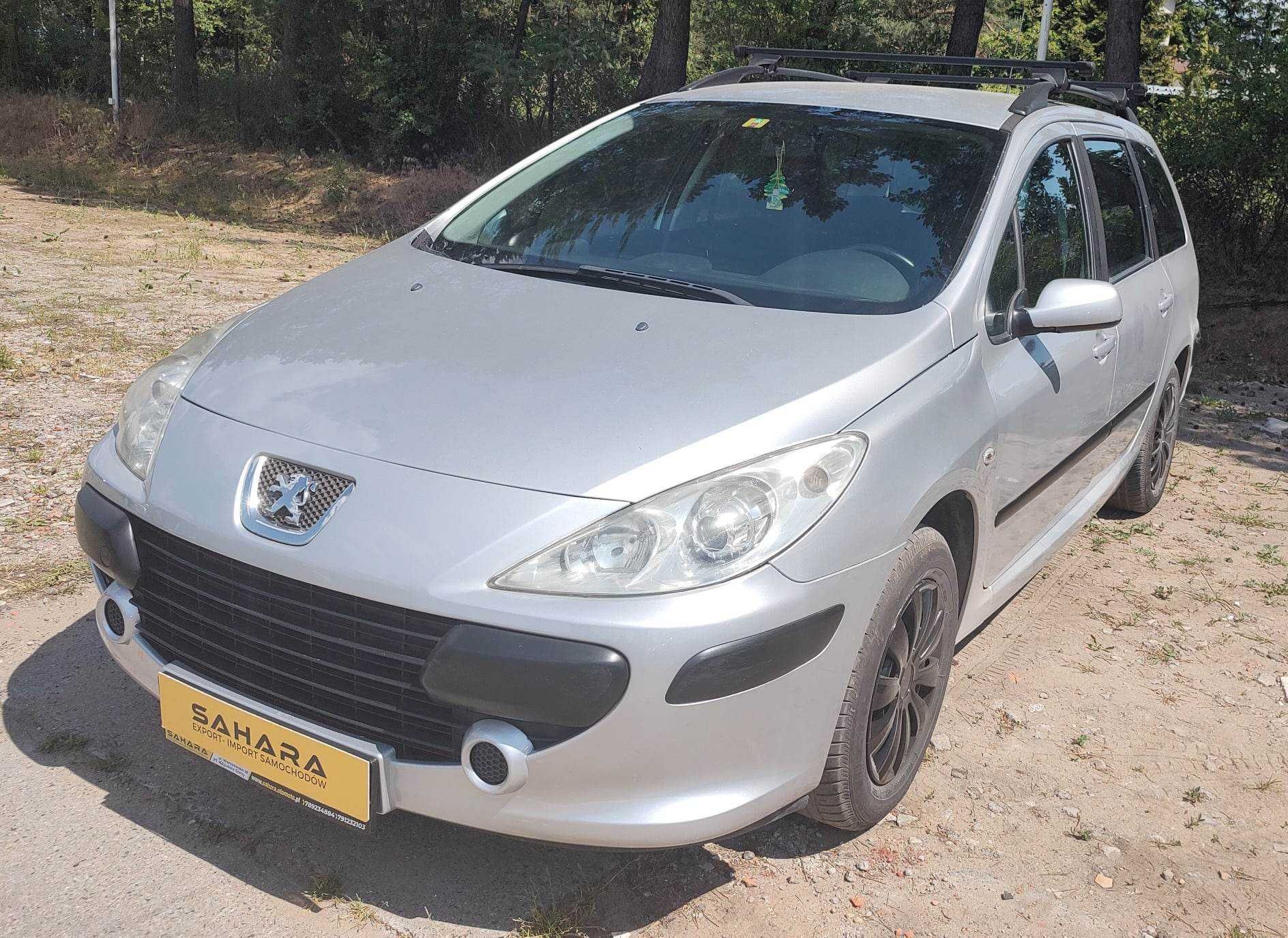 Peugeut 307 kombi, 1.6 diesel, 90 KM, 2007r.