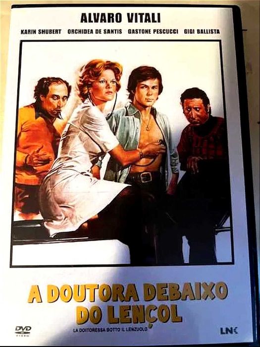 João Broncas (Álvaro Vitali) DVD A Doutora debaixo do Lençol