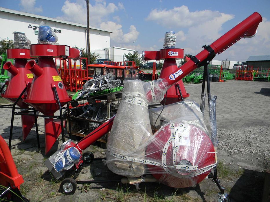 Separator zboża M502/2 mobilny POM Augustów jak wialnia czyszczalnia