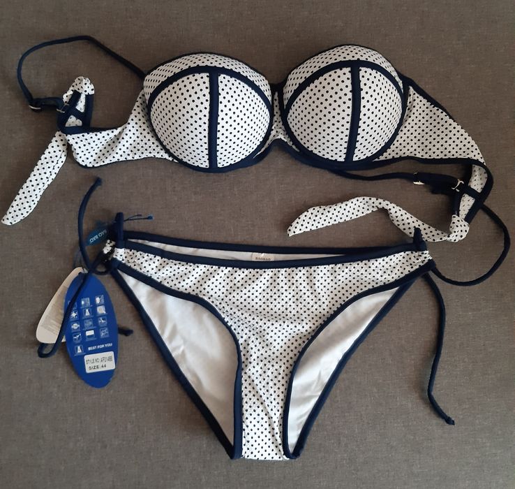 Strój kąpielowy dwuczęściowy nowy z metką r 44