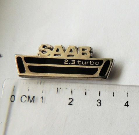 odznaka SAAB 2,3 turbo