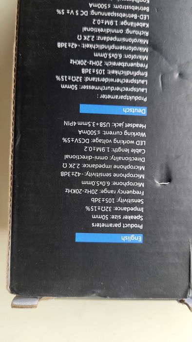 Słuchawki gamingowe z  mikrofonem