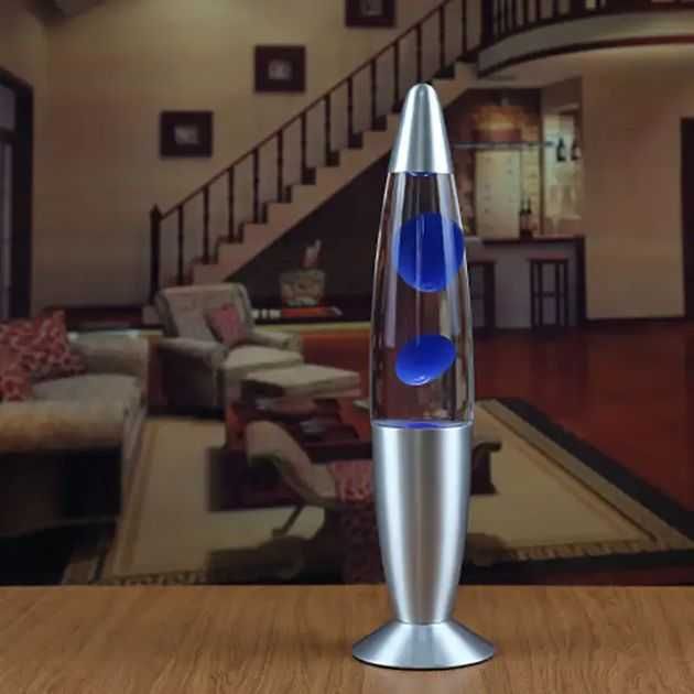 Атмосферний нічник світильник Lava Lamp, воскова Лава Лампа 41 см