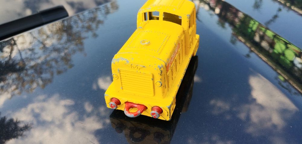 Model lokomotywy vintage MATCHBOX-NO.24 SHUNTER Z 1978 ROKU (36) najl