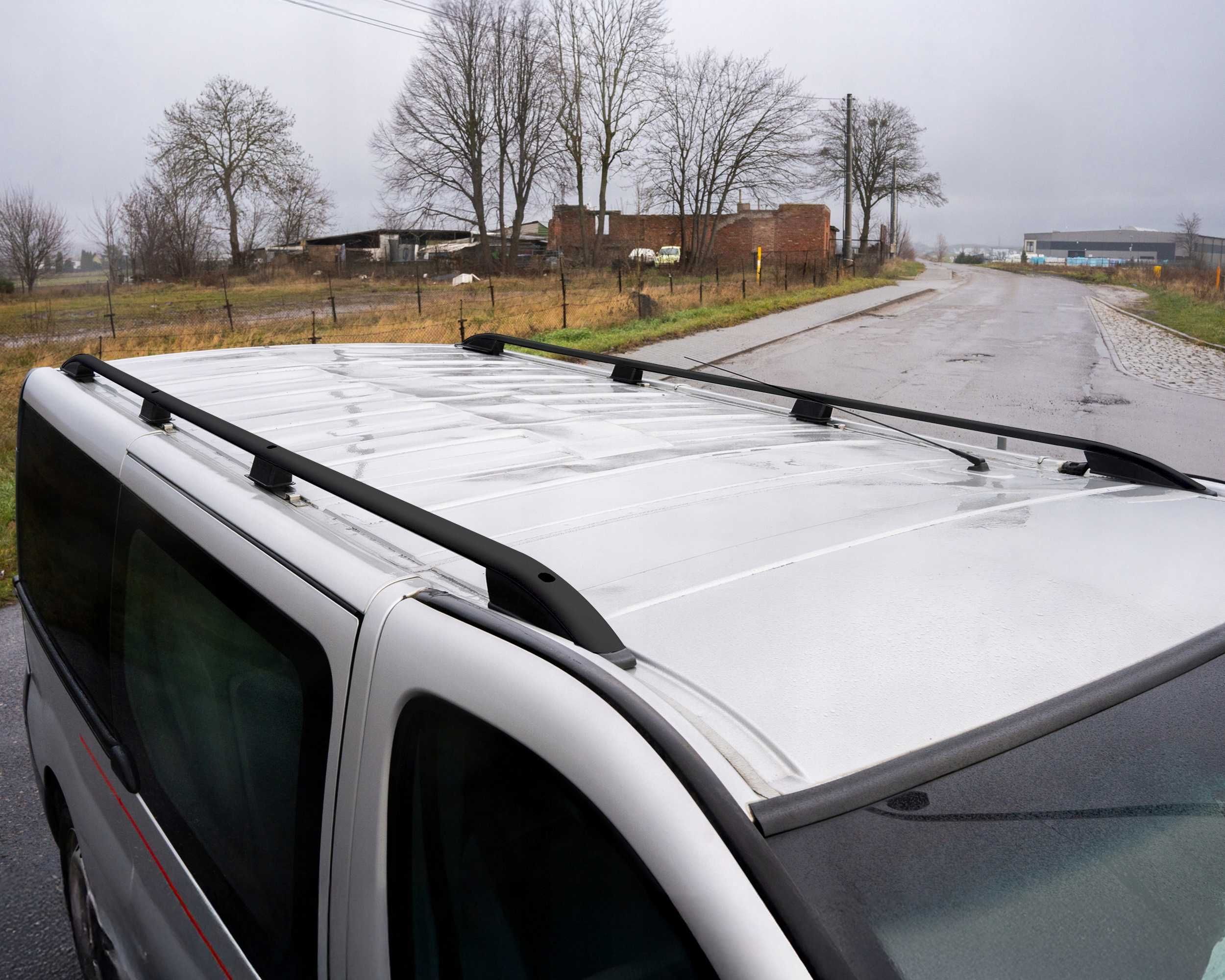 Relingi dachowe na dach VW Transporter Multivan T5 T6 czarne / srebrne